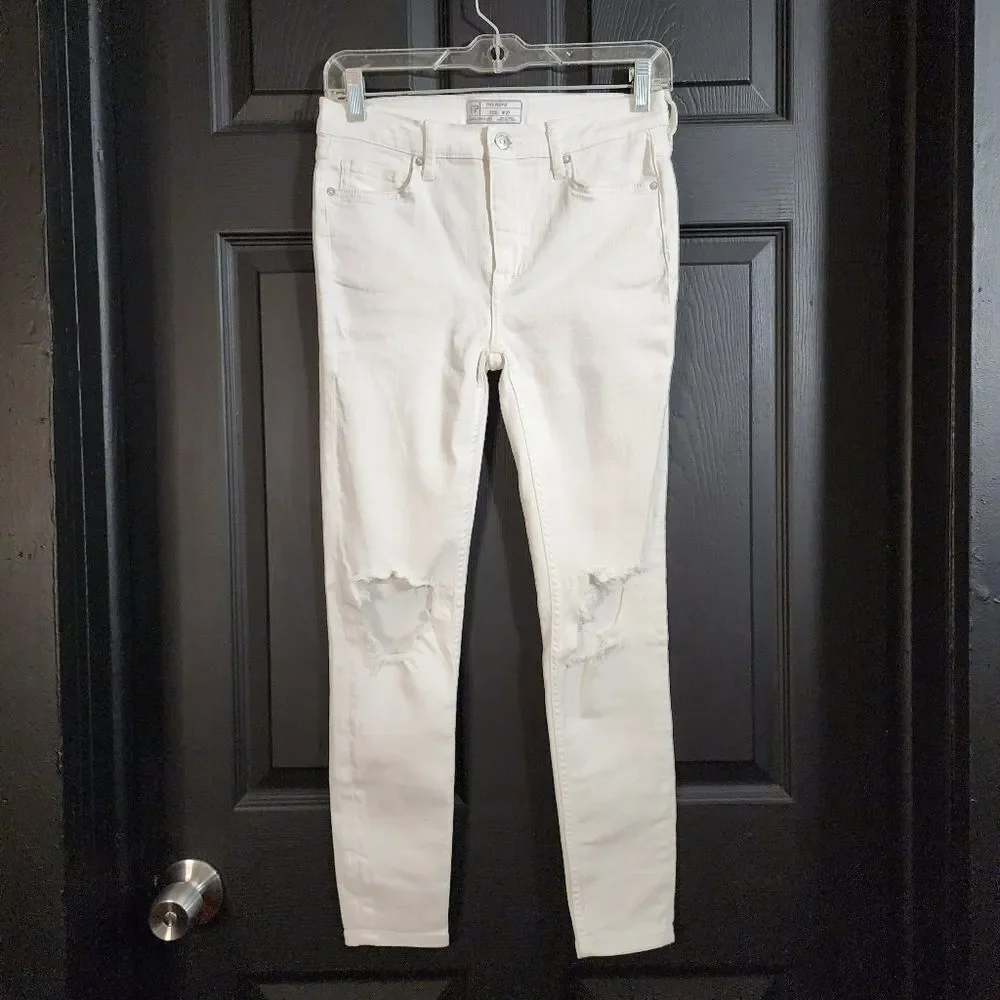 Free People Busted Knee Skinny Jean